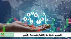 تعیین منشا ارز و اظهار شناسه رهگیر